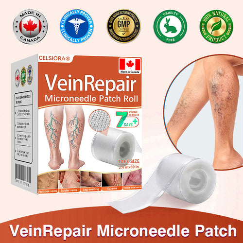 🍁 ✨Final Hours! Save 75% on Celsiora® Vein Ease Microneedle Care Patch(For Spider Veins, Varicose Veins, Swelling & Leg Fatigue)